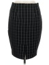 Express Plaid Black Formal Skirt Size 6 - photo 2
