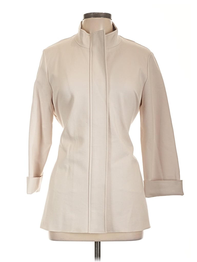 Pre-owned Renuar Coat In Ivory
