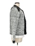 Chico's Argyle Silver Jacket Size Lg (2) - photo 4