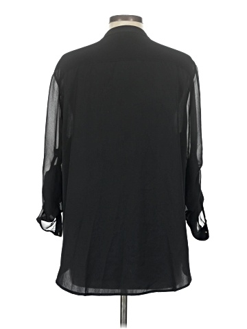 DKNYC 3/4 Sleeve Blouse (view 2)