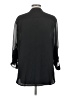 DKNYC 100% Polyester Black 3/4 Sleeve Blouse Size L - photo 2