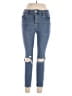 Topshop Hearts Blue Jeans Size 30 waist - photo 1