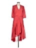 Taylor 100% Polyester Red Pink Cocktail Dress Size 10 - photo 1