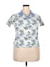 Assorted Brands 100% Cotton Blue Short Sleeve Polo Size 22 - 24 - photo 1