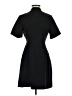Primark 100% Polyester Solid Black Cocktail Dress Size 4 - photo 1