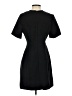 Primark 100% Polyester Solid Black Cocktail Dress Size 4 - photo 2