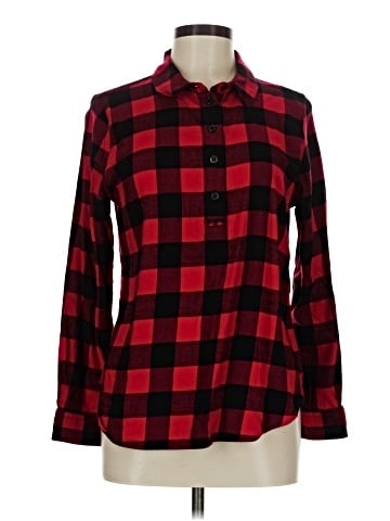 Christopher & Banks Long Sleeve Button-Down Shirt (view 1)