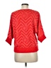 Lux Chevron-herringbone Red Pullover Sweater Size M - photo 2