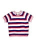 Forever 21 Stripes Pink Pullover Sweater Size 9 - 10 - photo 1