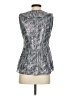Kobi Halperin Gray Sleeveless Silk Top Size S - photo 2