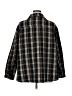 Hayden 100% Polyester Plaid Black Coat Size 1X - photo 2