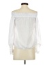 XOXO 100% Polyester White Long Sleeve Blouse Size XS - photo 2