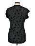 Diana Belle Black Short Sleeve Blouse Size M - photo 2
