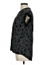Diana Belle Black Short Sleeve Blouse Size M - photo 5