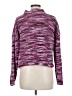 Assorted Brands 100% Polyester Tweed Purple Turtleneck Sweater Size M - photo 2