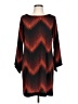 Unbranded Chevron-herringbone Orange Casual Dress Size L - photo 1