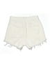 Shein 100% Cotton Ivory Denim Shorts Size 4 - photo 2
