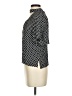 Zara Polka Dots Black Short Sleeve Blouse Size XS - photo 5