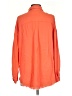 White Birch 100% Rayon Orange Long Sleeve Button-Down Shirt Size S - photo 2