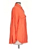 White Birch 100% Rayon Orange Long Sleeve Button-Down Shirt Size S - photo 4