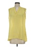Chaus 100% Polyester Yellow Sleeveless Blouse Size S - photo 1