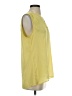 Chaus 100% Polyester Yellow Sleeveless Blouse Size S - photo 4