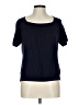 Sag Harbor Blue Short Sleeve Top Size L (petite) - photo 1