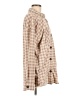 Maurices 100% Polyester Checkered-gingham Tan Brown Jacket Size M - photo 4