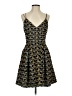 Alice + Olivia 100% Polyester Tweed Black Cocktail Dress Size M (estimated) - photo 1