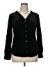Lands' End Black Long Sleeve Blouse Size XL - photo 1
