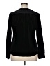 Lands' End Black Long Sleeve Blouse Size XL - photo 2
