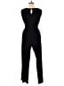 Nikki Poulos Solid Black Jumpsuit Size 2X - photo 2