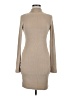 OGL Solid Tan Casual Dress Size M - photo 1