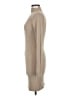 OGL Solid Tan Casual Dress Size M - photo 5