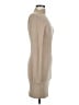 OGL Solid Tan Casual Dress Size M - photo 4
