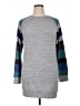 Assorted Brands Color Block Gray Casual Dress Size XL (estimated) - photo 1