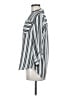 BCX 100% Polyester Stripes Silver 3/4 Sleeve Blouse Size M - photo 5