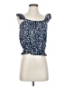 Shein 100% Polyester Blue Sleeveless Blouse Size 4 - photo 1