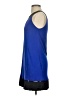 Express 100% Rayon Color Block Blue Cocktail Dress Size S - photo 5