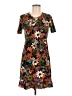 ECI Tropical Brown Casual Dress Size 8 - photo 1