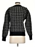 Lush Houndstooth Black Pullover Sweater Size S - photo 2