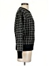 Lush Houndstooth Black Pullover Sweater Size S - photo 4