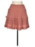 Be Cool Solid Pink Casual Skirt Size S - photo 2
