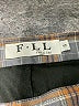 Assorted Brands 100% Polyester Plaid Gray Casual Skirt Size S - photo 3