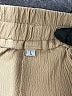 Unbranded 100% Polyester Solid Tan Casual Pants Size L - photo 7