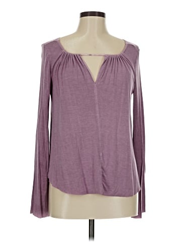 American Eagle Outfitters Long Sleeve Blouse (view 1)