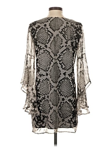Lavender Brown 3/4 Sleeve Top (view 2)