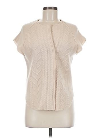 Knitted & Knotted Wool Cardigan (view 1)
