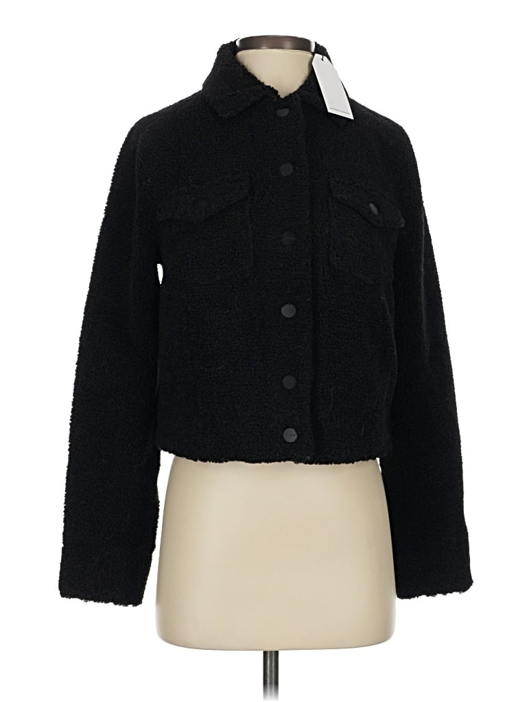 Universal Standard Fleece Jacket In Black