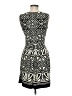 En Focus Studio Graphic Black Ivory Casual Dress Size 6 - photo 2